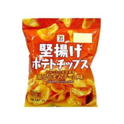 7 Premium Kettle-Cooked Potato Chips – Smoked Cheese Flavor 30g