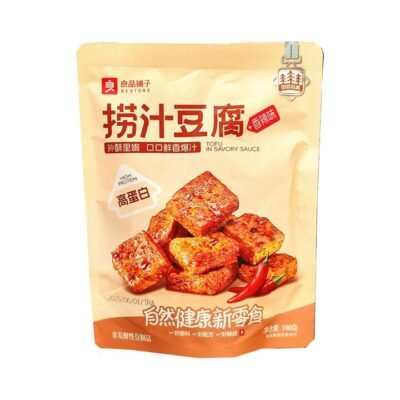 Bestore Tofu in Savory Sauce – Spicy 100g – High-Protein Tofu Snack Gourmet Grocer Bestore Tofu in Savory Sauce – Spicy 100g - High-Protein Tofu Snack