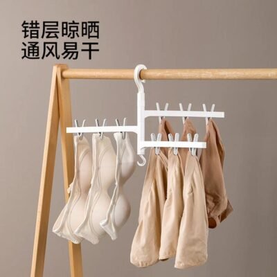 FaSoLa 3-Arm Rotating Drying Rack – White – for Underwear, Socks & Bras Gourmet Grocer FaSoLa 3-Arm Rotating Drying Rack - White - for Underwear, Socks & Bras