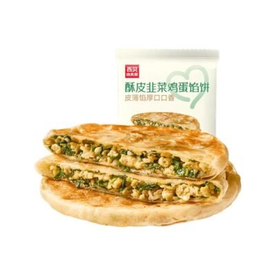 Xibei Kungfu Dishes Flaky Chinese Chive & Egg Stuffed Pancake 200g – Chinese Stuffed Flatbread Gourmet Grocer Xibei Kungfu Dishes Flaky Chinese Chive & Egg Stuffed Pancake 200g - Chinese Stuffed Flatbread
