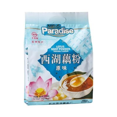 Paradise West Lake Lotus Root Powder – Original Flavour 480g - Traditional Chinese Dessert Mix