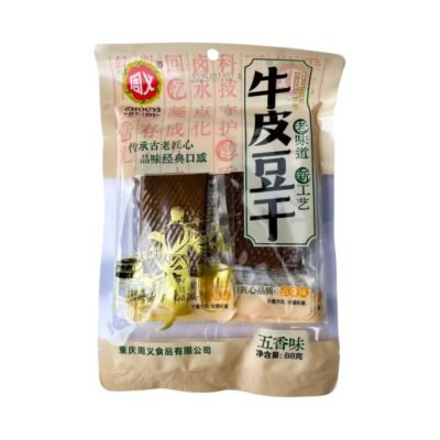 Zhouyi Five-Spice Chewy Braised Tofu 88g - Niupi Dougan Snack
