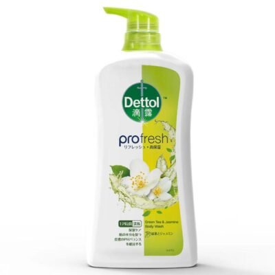 Dettol ProFresh Green Tea & Jasmine Body Wash 950g - Refreshing Shower Gel