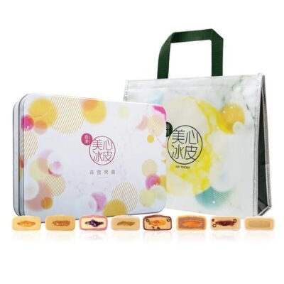 Maxim’s MX Snowy Fruit Orchard Snowskin Mooncake Gift Box – 8 Pieces, 480g