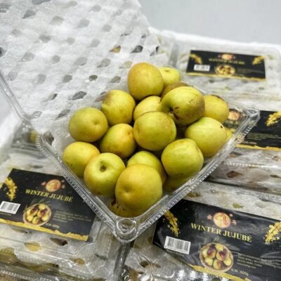 Air-Flown Chinese Winter Jujubes - Crisp & Sweet - 500g Box