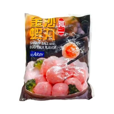 A Yi Frozen Shrimp Balls with Egg Yolk Flavor - 500g