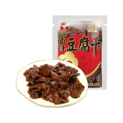 Shen Wansan Soy-Braised Tofu 90g - Braised Bean Curd Snack
