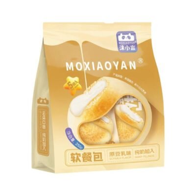 Moxiaoyan Soft Buns – Soymilk Flavor 250g