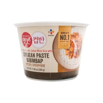 CJ Hetbahn Cupban Soybean Paste Bibimbap 280g - Korean Doenjang Rice Bowl
