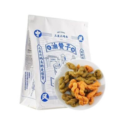 Yong's Gourmet Fried Dough Twists (Sweet & Seaweed) 360g - Chinese Mahua Snack