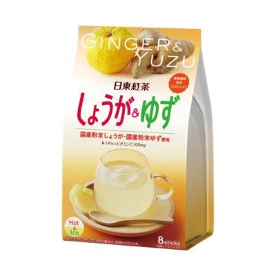 Nittoh Tea Ginger & Yuzu Instant Tea – 8 Sticks (78.4g) Gourmet Grocer Nittoh Tea Ginger & Yuzu Instant Tea – 8 Sticks (78.4g)