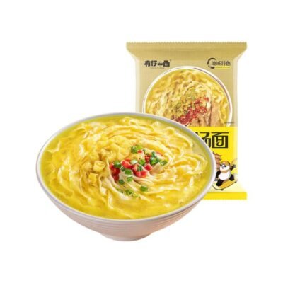 You Ni Yi Mian Handcrafted Sun‑Dried Noodles – Sour & Spicy Golden Broth 110g