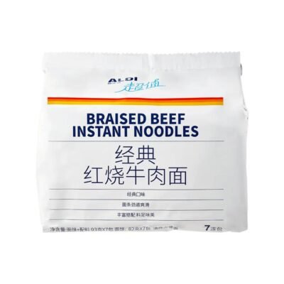 Aldi Value Series Braised Beef Instant Noodles 93g x 7 – Limited Import