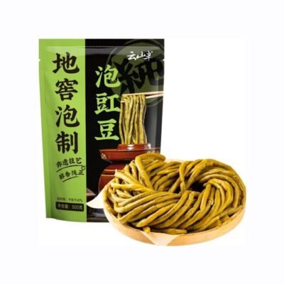 Yunshanban Pickled Long Beans 500g – Chinese Pickled Cowpea Gourmet Grocer Yunshanban Pickled Long Beans 500g - Chinese Pickled Cowpea