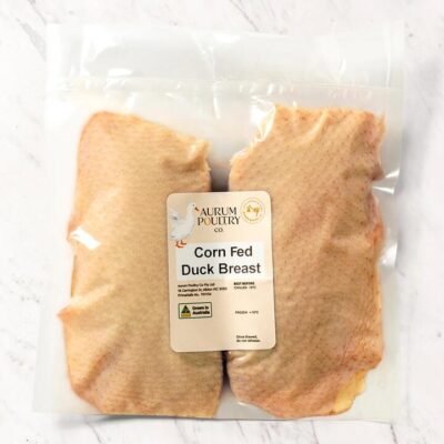 Aurum Poultry Co. Corn-Fed Duck Breast - 2 Pieces, Approx. 500g (Frozen)