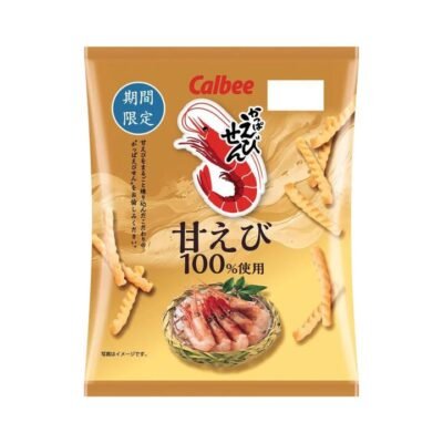 Calbee Amaebi Shrimp Chips Limited Edition 50g - Japanese Prawn Crackers