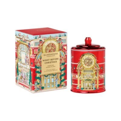Glasshouse Fragrances Night Before Christmas Soy Candle 380g (Dancing Sugar Plums) – 2025 Limited Edition Gift