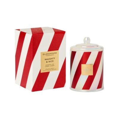Glasshouse Fragrances Naughty & Nice Candle 380g – Gift Box