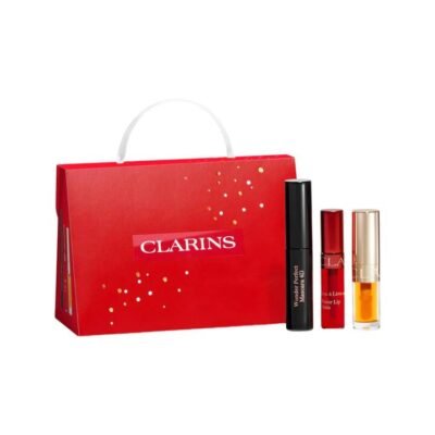 Clarins 2025 Holiday 3-Piece Set: Lip Oil, Water Lip Stain & Wonder Perfect Mascara