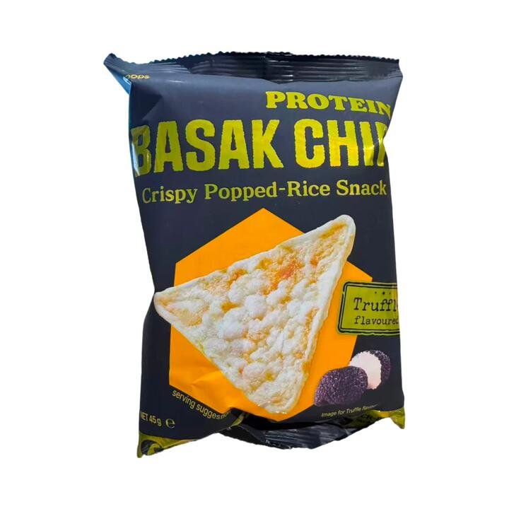 Pop Rice Snacks CJ Basak Chip Crispy Popped-Rice Snack – Truffle Flavour 45g - Gourmet ...