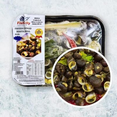 Fishcity Frozen Cooked Nerita Snails 1kg - Ready to Heat & Serve