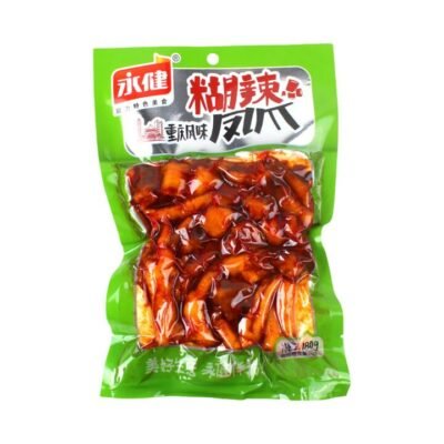 Yongjian Chongqing-Style Spicy Chicken Feet 180g - Ready-to-Eat Braised Chicken Feet Snack