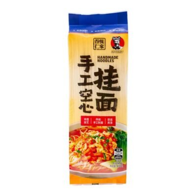 Guyue Renjia Handmade Hollow Dried Noodles 400g – Limited Import - Chinese Gua Mian