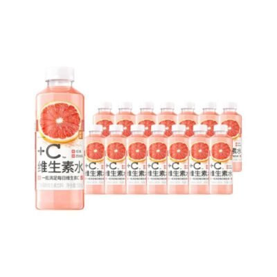 Guo Zi Shule +C Grapefruit Vitamin Water 550ml x 15 Bottles - Vitamin C Drink