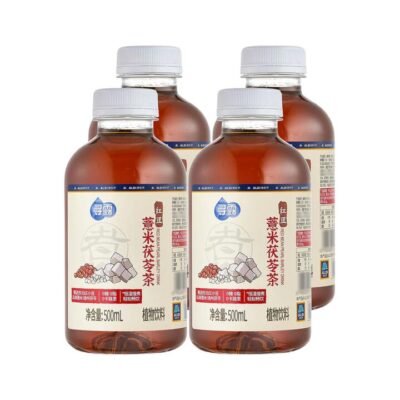 Xunlu Red Bean & Coix Seed Poria Herbal Tea 500ml x 4 – Limited Import Gourmet Grocer Xunlu Red Bean & Coix Seed Poria Herbal Tea 500ml x 4 – Limited Import