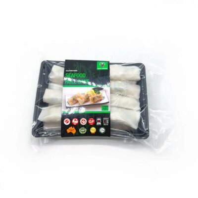 Vietnamese Frozen Shrimp Rice Noodle Rolls (Cheung Fun) – Gluten-Free, 15 Pieces, 450g