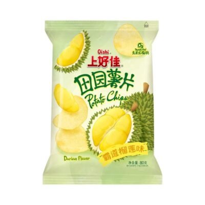 Oishi Durian Flavoured Potato Chips 80g
