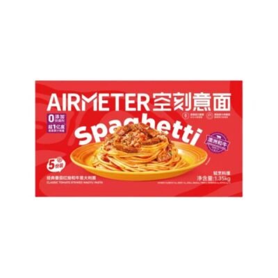 AIRMETER Classic Tomato Wagyu Spaghetti 270g x 5 Packs – Limited Import