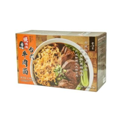 Zhang Mama Taiwanese Braised Beef Noodle Soup 660g x 3 – Limited Import