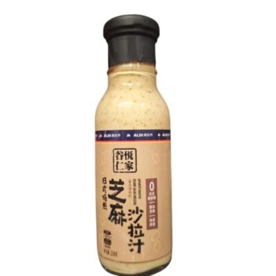 Guyue Renjia Japanese Roasted Sesame Salad Dressing 258g – Limited Import