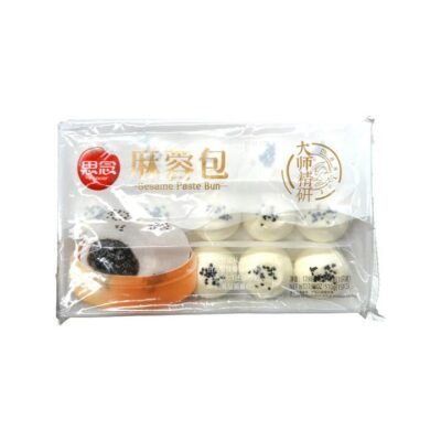Synear Frozen Black Sesame Paste Buns - 510g