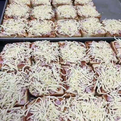 Tianmuwu Frozen Thick-Cut Ham Pizza Toast - 4 Pieces