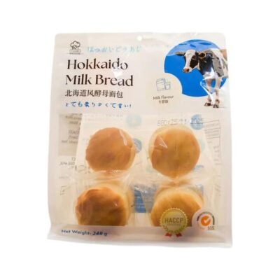 Yuumi Bakehouse Hokkaido Milk Bread – Milk Flavour 248g – Soft, Fluffy Sweet Buns Gourmet Grocer Yuumi Bakehouse Hokkaido Milk Bread – Milk Flavour 248g - Soft, Fluffy Sweet Buns