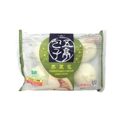Wu Ting Shepherd’s Purse Steamed Buns (Frozen) 480g – 6 Pieces - Chinese Spinach (Jicai) Filling