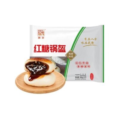 Rongchu Frozen Brown Sugar Guokui 360g – Chengdu-Style Sweet Flatbread