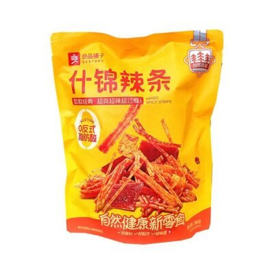 Bestore Mixed Spicy Strips 200g – Chinese La Tiao Snack Gourmet Grocer Bestore Mixed Spicy Strips 200g - Chinese La Tiao Snack