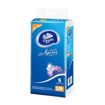 Vinda Ultra Strong Soft Pack Facial Tissues, 3-Ply, Fragrance-Free - 110 Sheets x 5 Packs