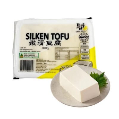 Max Bean Silken Tofu 300g - Silky Soft Tofu for Soups & Cold Dishes