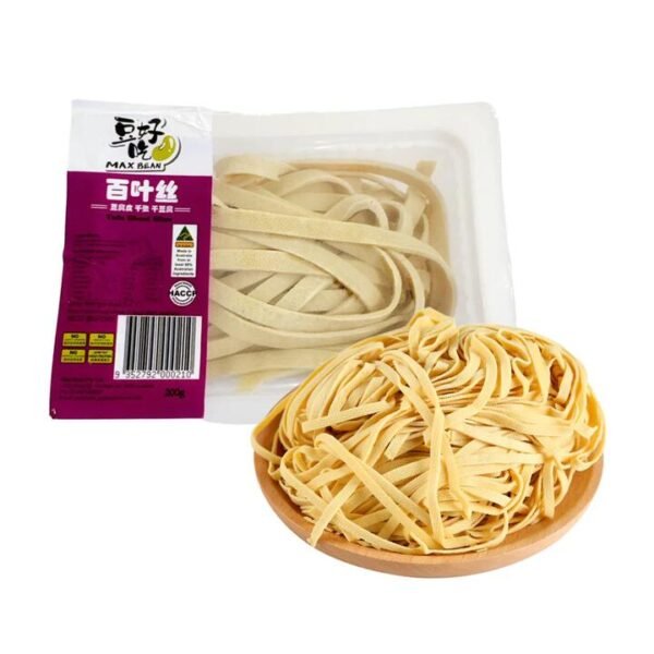 Max Bean Tofu Sheet Slices 200g - Tofu Skin Strips (Baiye) - Gourmet Grocer