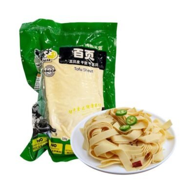 Dou Hao Chi Tofu Sheet (Baiye) 220g – Bean Curd Sheet Gourmet Grocer Dou Hao Chi Tofu Sheet (Baiye) 220g - Bean Curd Sheet