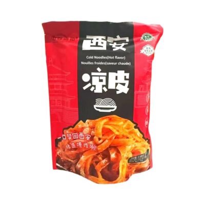 Shangu Gongliang Xi’an Liangpi (Spicy) 160g – Shaanxi Cold Skin Noodles Gourmet Grocer Shangu Gongliang Xi'an Liangpi (Spicy) 160g - Shaanxi Cold Skin Noodles