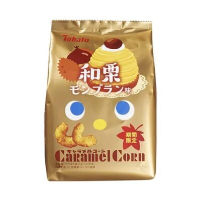 Tohato Caramel Corn – Japanese Chestnut Mont Blanc (Limited Edition) 62g