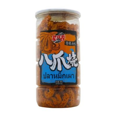 Beierxiang Grilled Squid Strips – Sauce-Braised Pork Flavor 200g - Dried Roasted Squid Snack