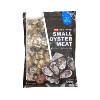 United Oriental Frozen Small Oyster Meat 500g - Shucked Oysters