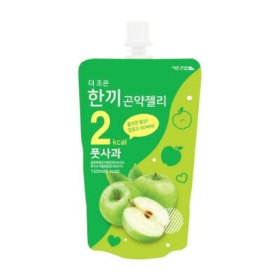 The Zoen Low-Calorie Konjac Jelly Green Apple Flavour 150g Gourmet Grocer The Zoen Low-Calorie Konjac Jelly Green Apple Flavour 150g