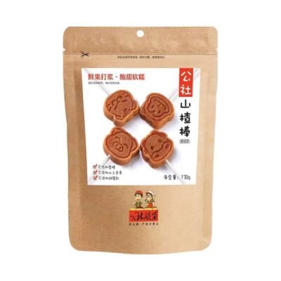 Gongshe Lianmeng Soft & Chewy Hawthorn Fruit Sticks 130g